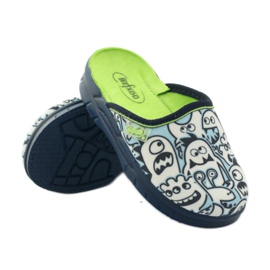 Model de colorat pantofi copii Befado 708X004 albastru 4