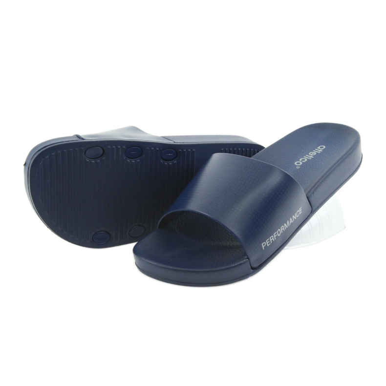 Pantofi bărbați cu profil albastru marin Atletico 3