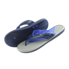 Flip-flops bărbați Atletico pentru bărbați albastru gri albastru marin 3