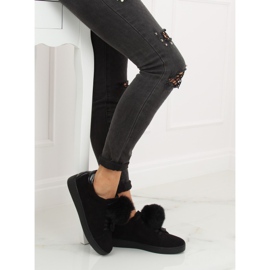 Adidași negri pentru femei 68-95 Negri negru 2