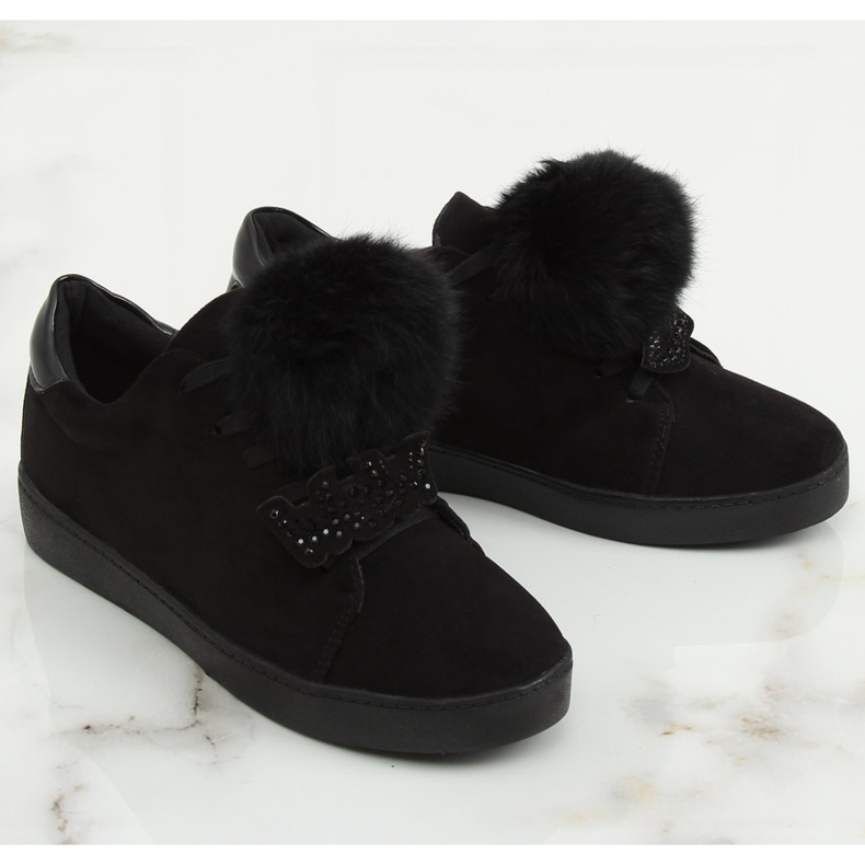 Adidași negri pentru femei 68-95 Negri negru 1