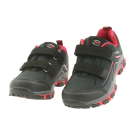 Pantofi sport copii pentru copii ADI American Club WT09 / 19 negru roșu 2 Pantofi sport copii pentru copii ADI American Club WT09 / 19 negru roșu 2
