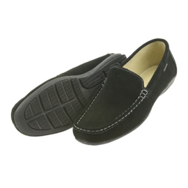 Mocasini pantofi din piele pentru bărbați American Club 01/2019 negru 4 Mocasini pantofi din piele pentru bărbați American Club 01/2019 negru 4