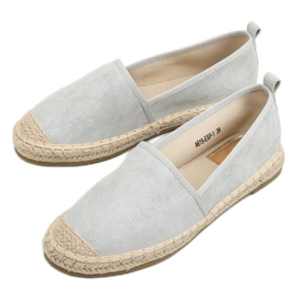 Espadrile gri pentru femei A615-ESP-1 Gri 1