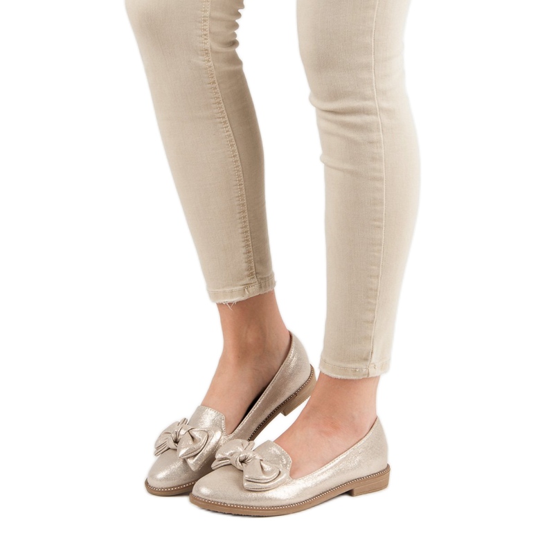 Forever Folie Balerină de aur cu arc 2