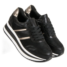 Bestelle Pantofi sport negri negru 1