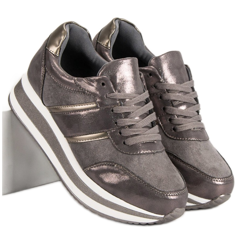 Bestelle Pantofi sport gri 2