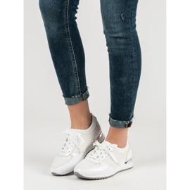 Încălțăminte sport cu plasă alb 2 Încălțăminte sport cu plasă alb 2