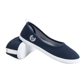 McKey Balerini textile bleumarin albastru 5