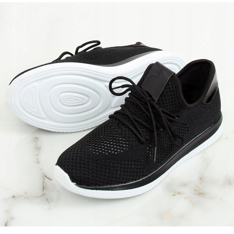 Pantofi sport negri B111-8 Negru 2 Pantofi sport negri B111-8 Negru 2