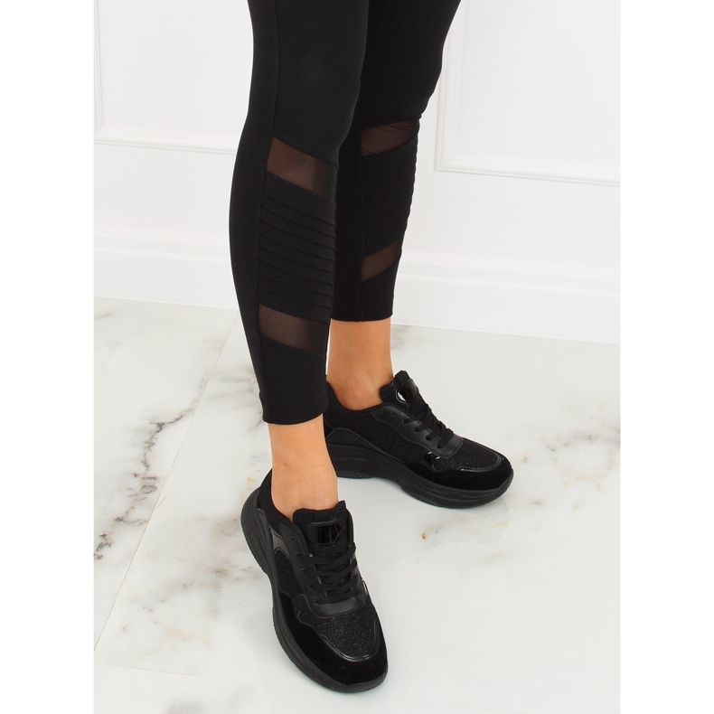 Pantofi sport negri B318-18 Negru 1