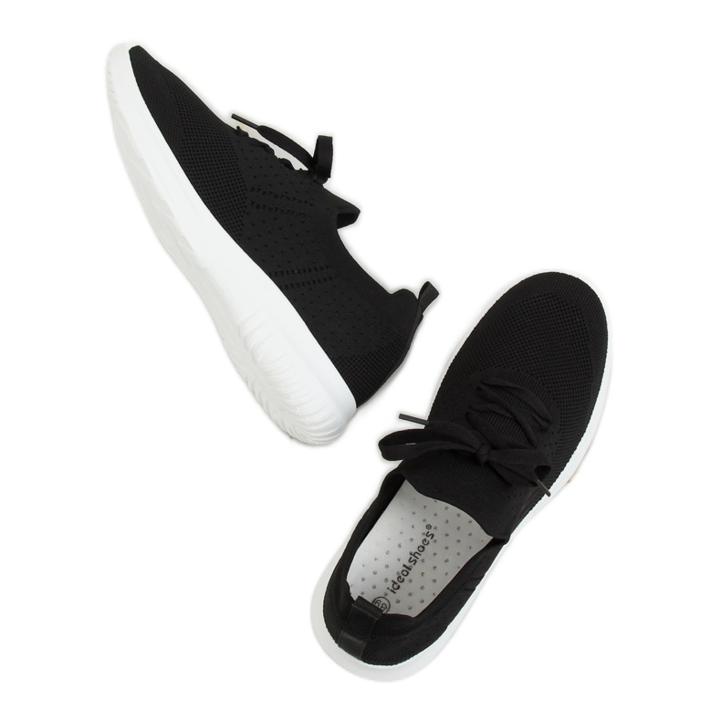 Pantofi sport negri LX-9837 negri negru 1 Pantofi sport negri LX-9837 negri negru 1