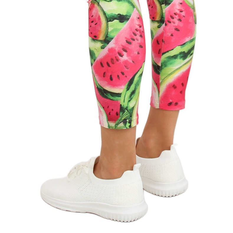 Alb LX-9837 Pantofi sport albi 1