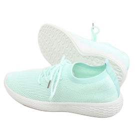 Pantofi sport menta X-9755 Verde multicolor 1