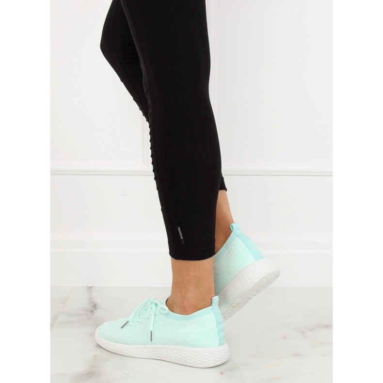 Pantofi sport menta X-9755 Verde multicolor 2