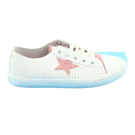 Big Star Adidașii pentru femei decorate cu o stea 274691 alb 3