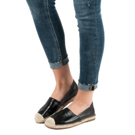 Queentina Espadrile negre negru 1