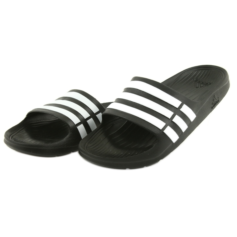 Papuci Adidas Duramo Slide M G15890 alb negru 2