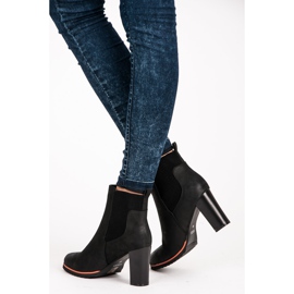 Vices Pantofi de toamnă cu elastic negru 5