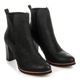 Vices Pantofi de toamnă cu elastic negru 4