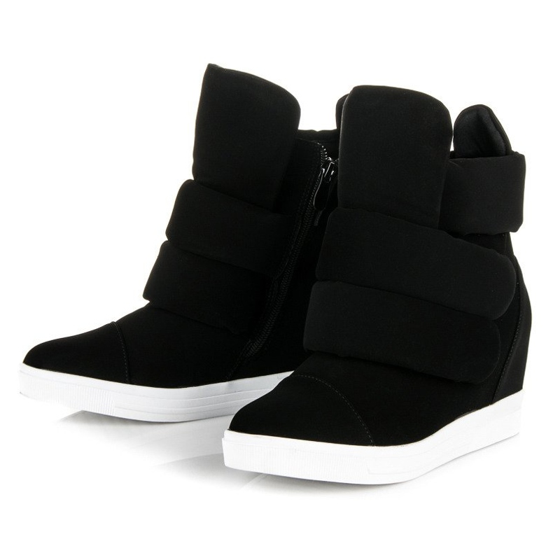 Adidași la modă negru 1