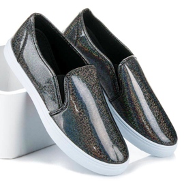 BOSHIMAO Adidași alunecați negru 2