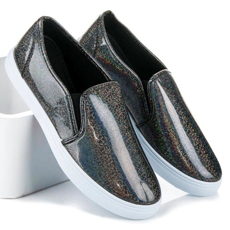 BOSHIMAO Adidași alunecați negru 2