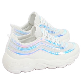 Alb LA52P Pantofi sport albi multicolor 1