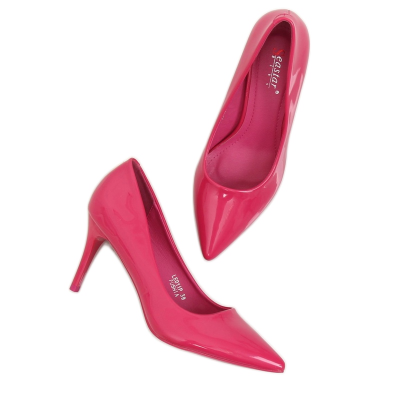 Stilete fucsia pentru femei LE011P Fushia roz 1