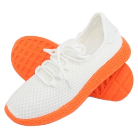 Pantofi sport portocaliu și alb NB283P-ST ALB / ORANGE 1