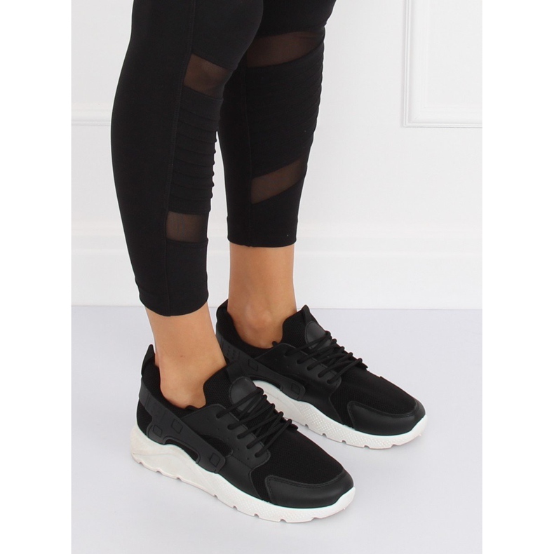 Pantofi sport negri LA18P negri negru 1