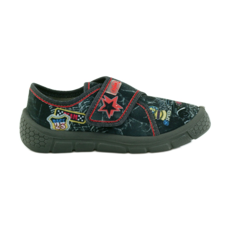 Pantofi copii Befado 537X011 roșu negru 1