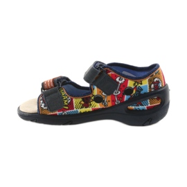 Pantofi copii Befado pu 065P117 albastru marin albastru 3