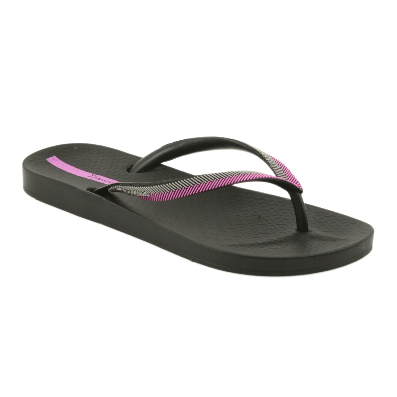 Ipanema Flip Flops pentru femei 82518 Negru/Fuchsia 1