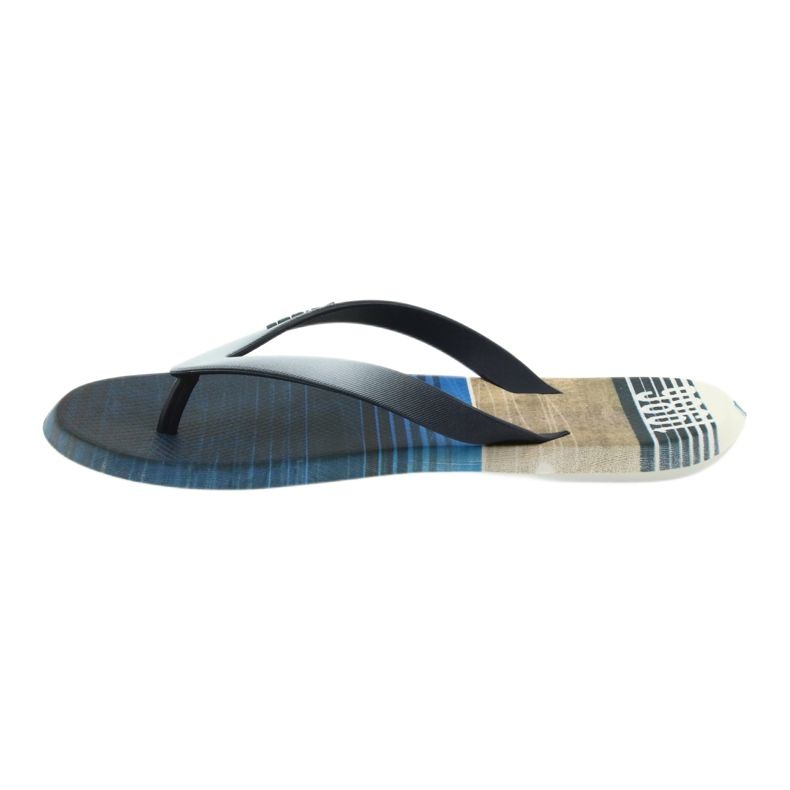 Rider 10719 flip-flops pentru bărbați maro gri albastru marin 2