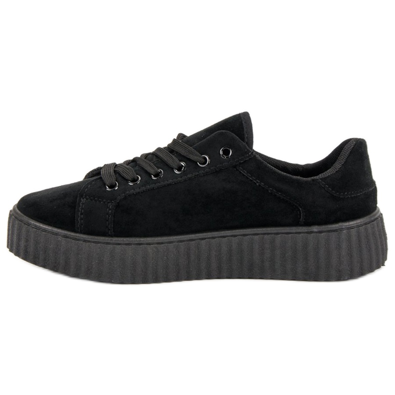 Seastar Creepers de piele neagră negru 2