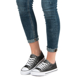 Adidași negri cu Borkat negru 2