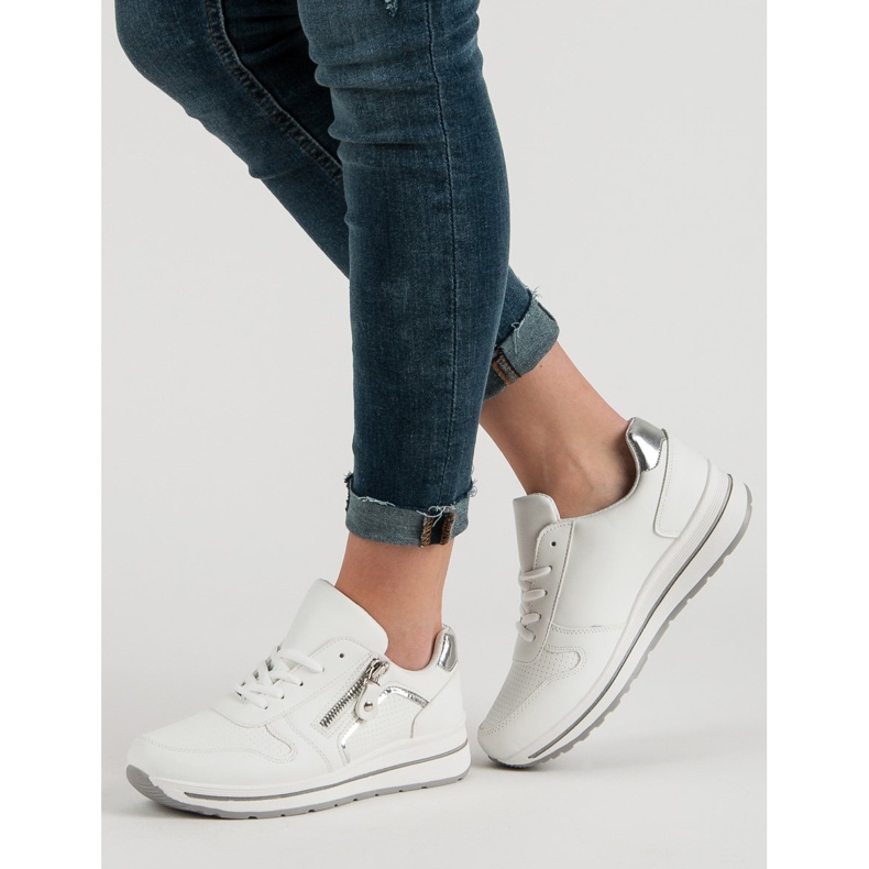 Pantofi sport albi 2 Pantofi sport albi 2