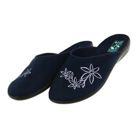 Papuci de damă Adanex 23931 albastru marin 3 Papuci de damă Adanex 23931 albastru marin 3