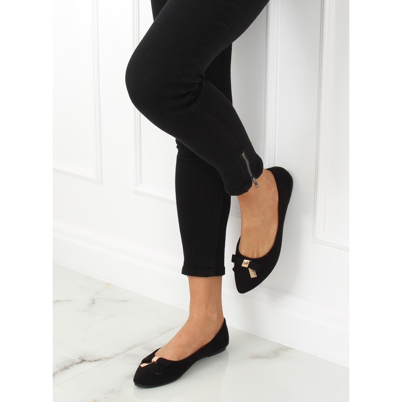 Balerini dama negre JM3550J Negru 1 Balerini dama negre JM3550J Negru 1