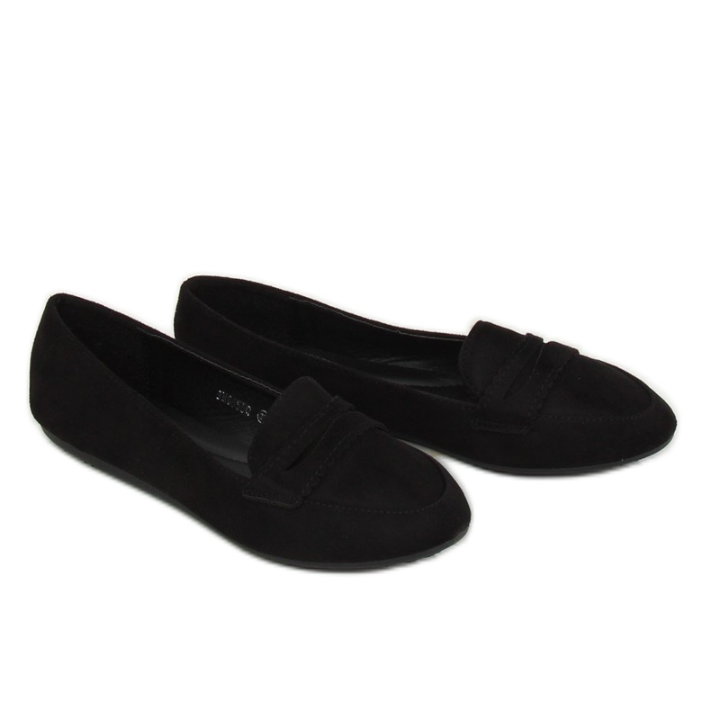 Mocasini balerini negri JM6655Q Negru 1