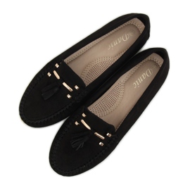 Mocasini negri dama negri L7183 negri negru 2
