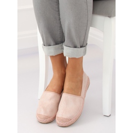 Espadrile, piele de căprioară roz AF40 Roz 2 Espadrile, piele de căprioară roz AF40 Roz 2