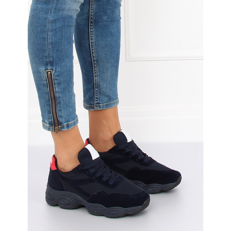 E-102 Pantofi sport bleumarin bleumarin albastru marin 1