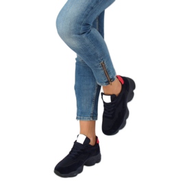 E-102 Pantofi sport bleumarin bleumarin albastru marin 2