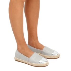 Espadrile din pânză gri A-9267 Gri 1 Espadrile din pânză gri A-9267 Gri 1