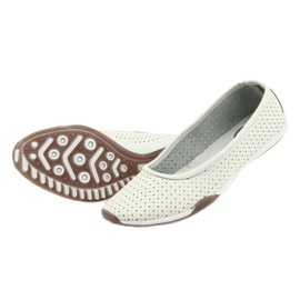 Ballerine ajurate albe Filippo 089 5