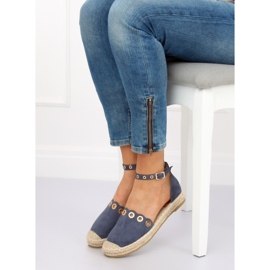 Espadrile cu curea LX170 Albastru albastru marin 3