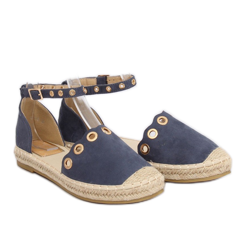 Espadrile cu curea LX170 Albastru albastru marin 1