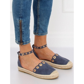 Espadrile cu curea LX170 Albastru albastru marin 2